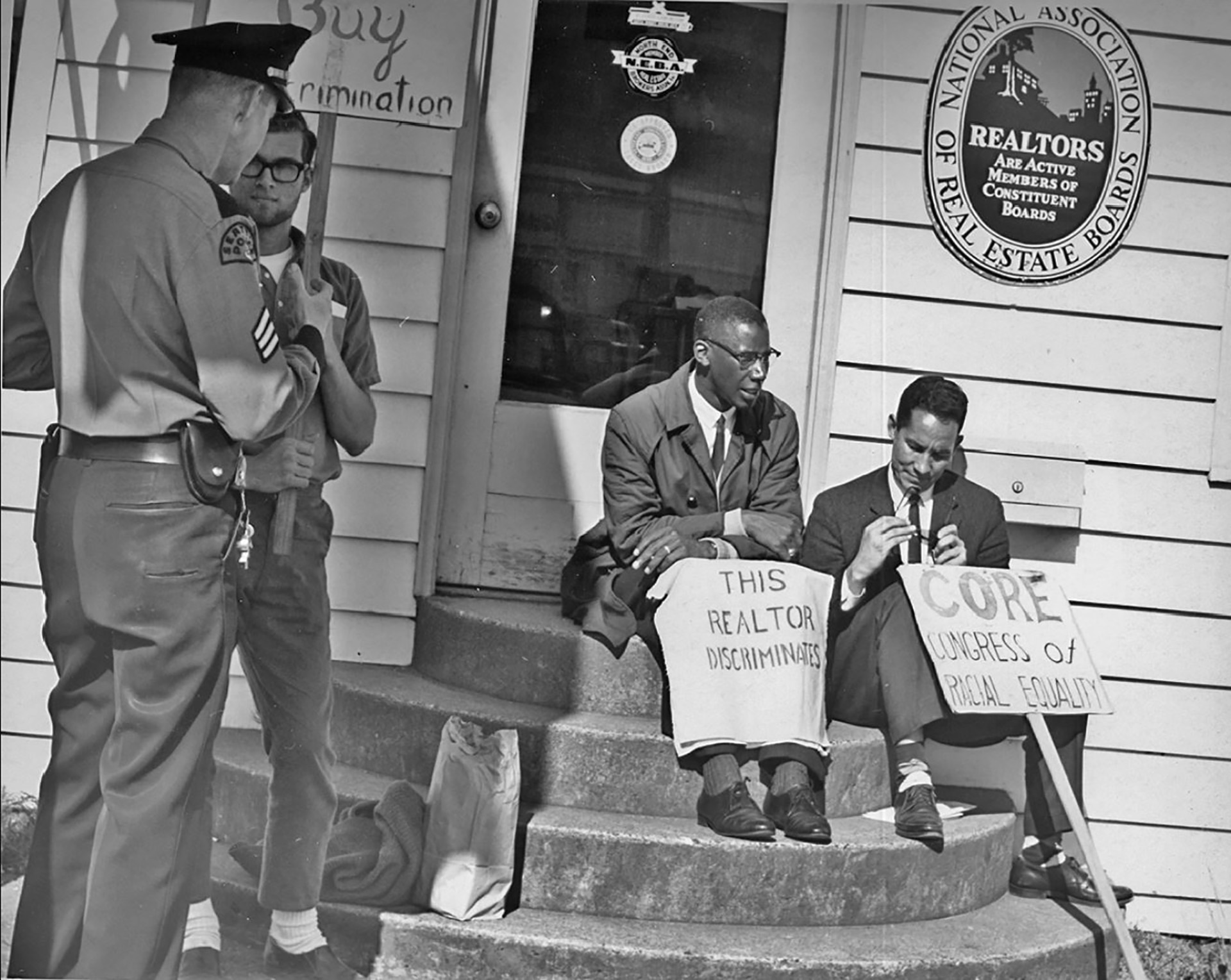 Seattle fair housing protest, 1964